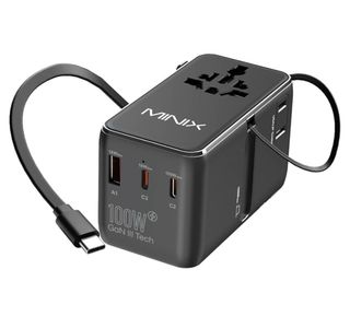 MINIX Adaptador Viaje Universal 100W