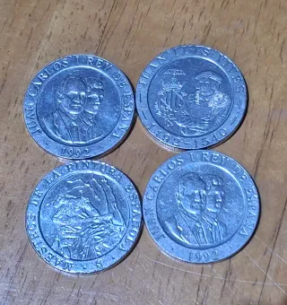 Lote monedas 200 Pesetas