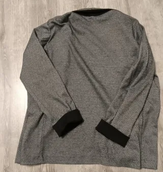 Americana gris con textura