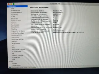 MacBook Pro Apple Gris/Plateado