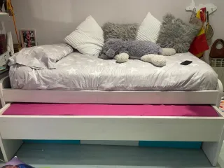 Cama nido juvenil con 3 cajones