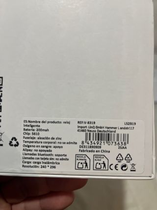 Laxasfit Watch X 10th Ed. Oro/Gris