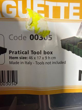 Cajas de herramientas organizadoras 46 x 17 x 9