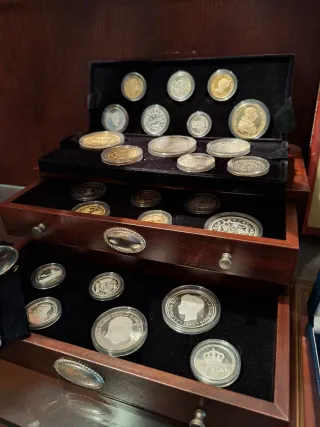 Colección Monedas Plata y Oro