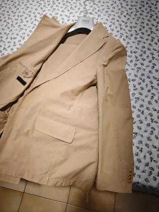 Completo uomo Eddy & Bros 100% cotone Beige