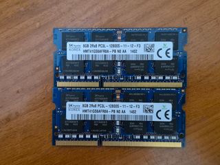 2x 8GB DDR3L 1600MHz SK hynix RAM