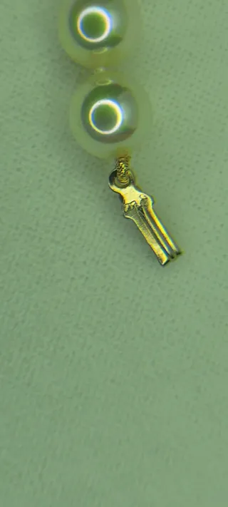 Collar Perlas Majorica Cierre Oro