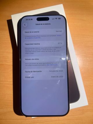 iPhone 16 Pro Max Plata Impecable