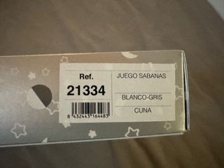 Sábanas Cuna Blancas con Dibujos Animales