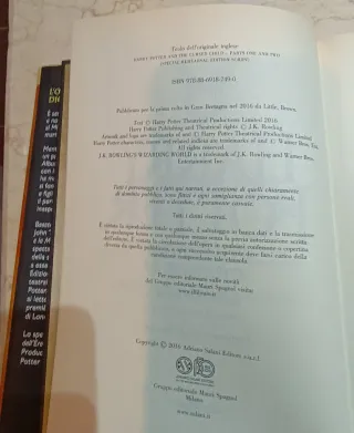 Harry Potter e la maledizione dell'erede (Itali...