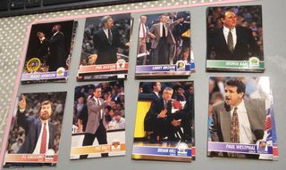 Lote 29 cartas entrenadores NBA 1994-1995