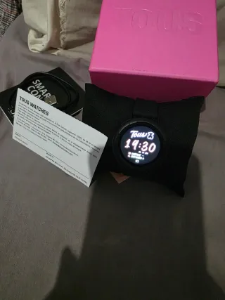 Smartwatch TOUS Negro y Rosa
