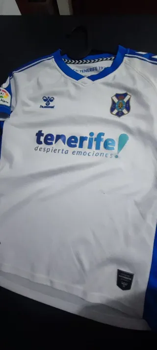 Camiseta Tenerife Oficial Hummel Auténtica niño