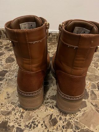 Botines Xti Mujer Talla 38 Marrón
