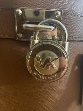 Bolso Michael Kors Marrón Dorado