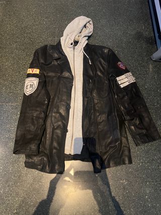 Chaqueta Piel Vintage Talla L