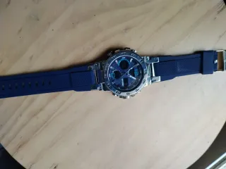 Reloj Boxfox Azul y Plateado