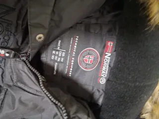 Cazadora Norway niño 14 años negra