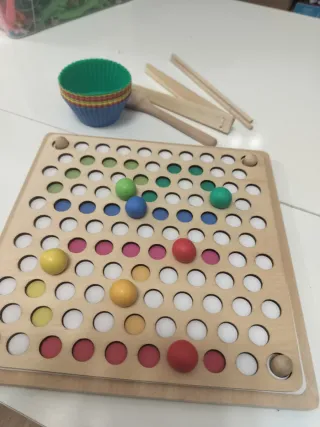 Juego Motricidad Fina Mundo Diver +3