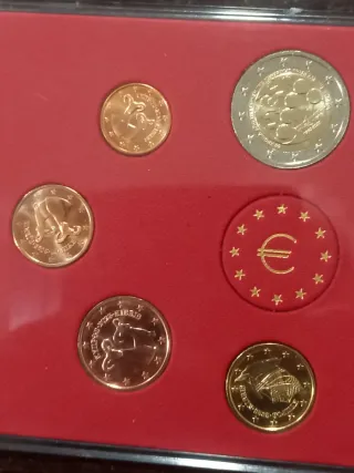 Chipre Serie Monedas Euro Cartera