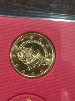 Chipre Serie Monedas Euro Cartera