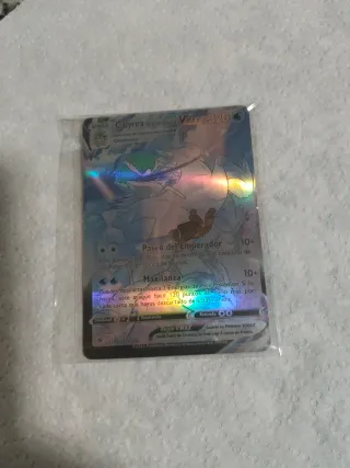 Carta Pokémon calyrex jinete glaciar vmax