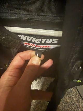 Chaqueta Moto Negra Talla L