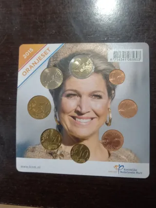 Holanda Serie Monedas Euro 2015