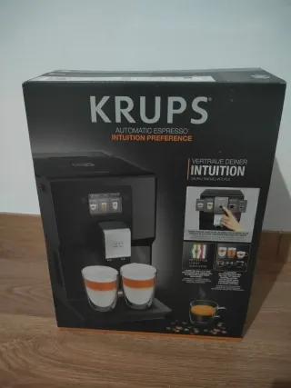 Cafetera Krups Intuition Preference Nueva