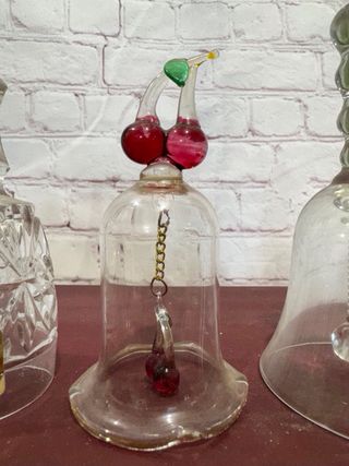Coleccion 7 campanas cristal