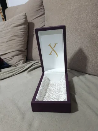Joyero Xerjoff Morado con X Dorada