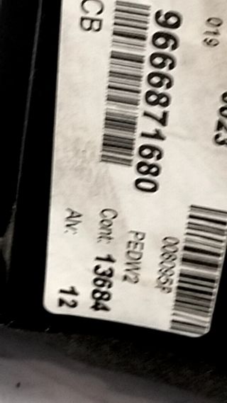 PEDAL ACELERADOR PEUGEOT 508