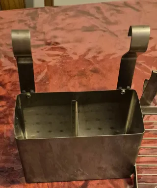 Estantes cocina metal, portarrollos, cucharero