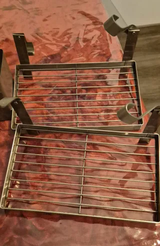 Estantes cocina metal, portarrollos, cucharero