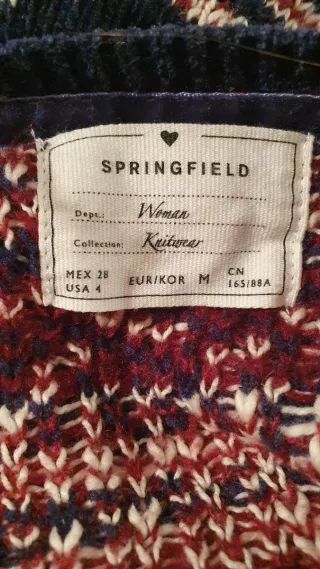 Jersey Springfield Vintage Estampado Étnico