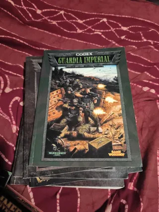 Warhammer manuales antiguos para coleccionistas