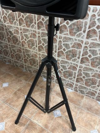 Altavoz amplificado negro