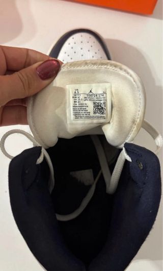 Zapatillas Nike Air Jordan 1 Mid Azul Negro