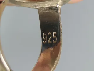 B.S - Anillo Plata 925 con Jaspe Marrón - 12.04gr