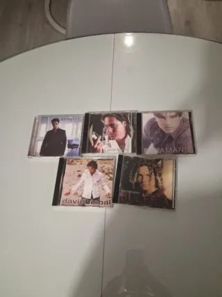 Lote 5 CDs Bustamante y Bisbal