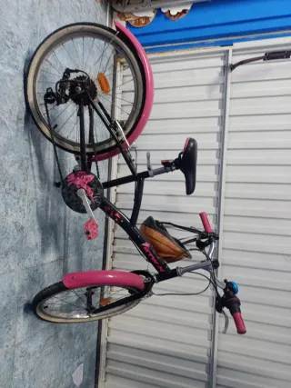Bicicleta infantil niña rosa