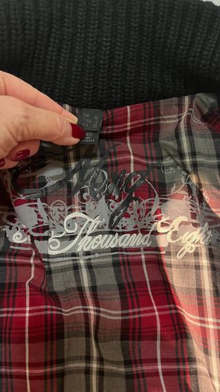 Chaqueta Mango 3/4 Negra Mujer