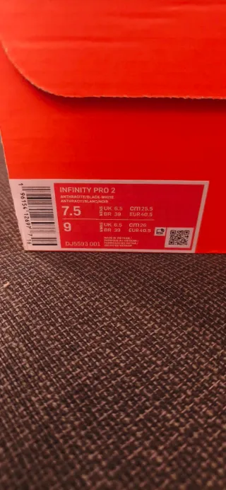 Zapatos Nike Golf Infinity Pro 2 Talla 40.5 Nuevos