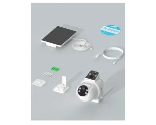 Cámara ANRAN 2 Lentes PTZ 360°/180°