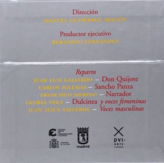 Don Quijote de la Mancha audiolibro CD