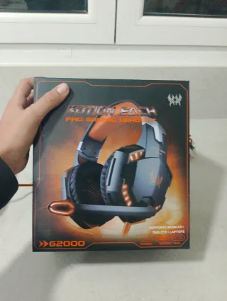 Cascos Gaming Kotion Each G2000 Naranja