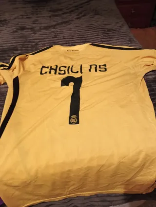 Camiseta Adidas Real Madrid Bwin Amarilla