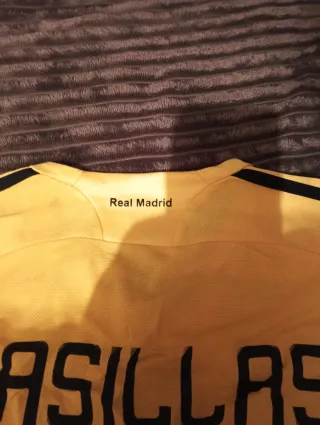 Camiseta Adidas Real Madrid Bwin Amarilla