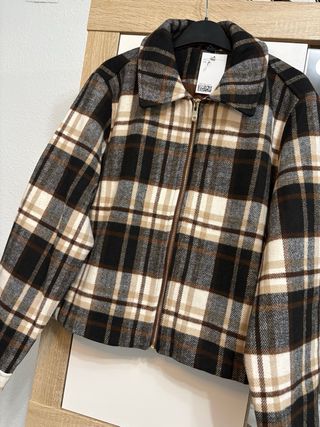 Chaqueta H&M cuadros talla M