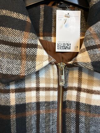 Chaqueta H&M cuadros talla M